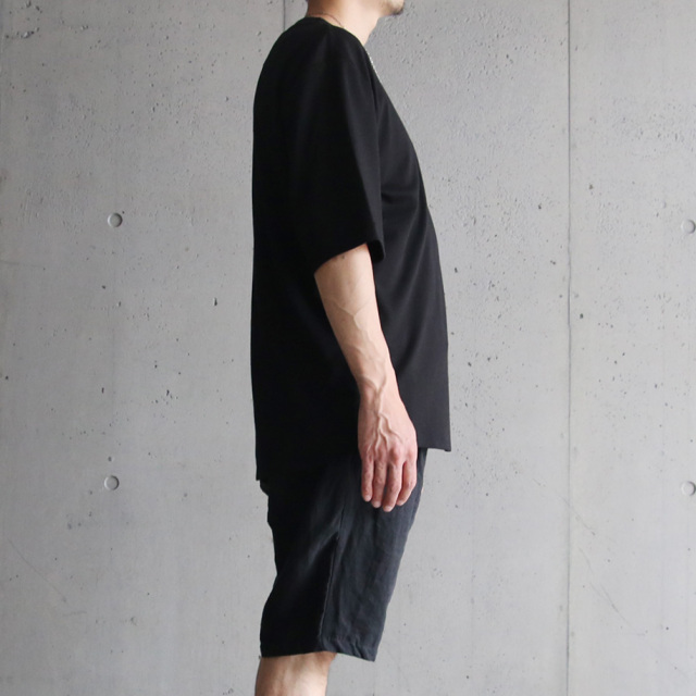 LAMOND,ラモンド,lm-c-176,suvin round hem t-shirt