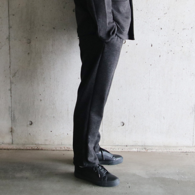 LAMOND,LA MOND,ラモンド,twill knit pants,セットアップ