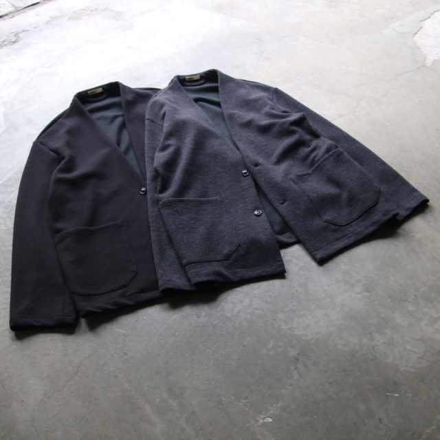 LA MOND,ラモンド,Thermo Twill No Collar Jacket