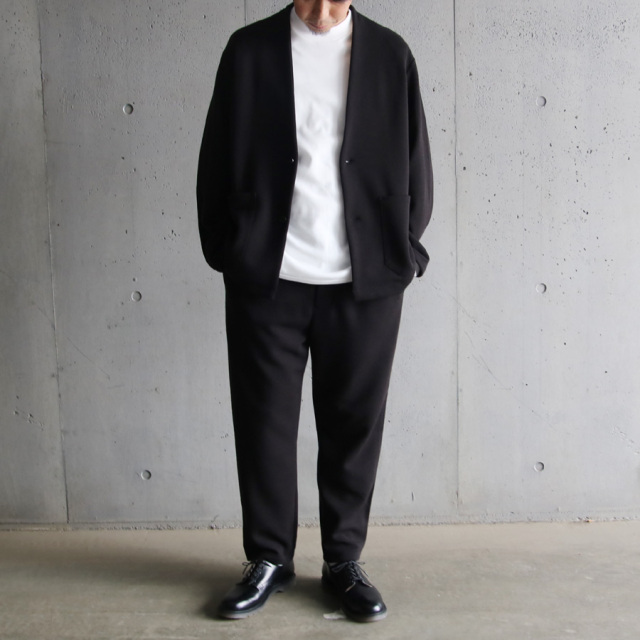 LA MOND,ラモンド,Thermo Twill No Collar Jacket