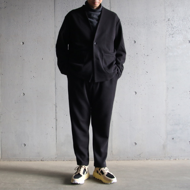 LA MOND,ラモンド,Thermo Twill No Collar Jacket