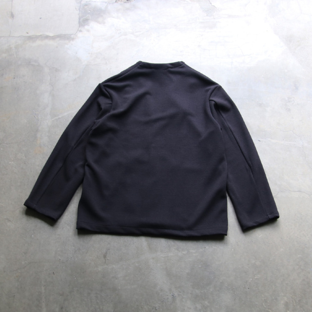 LAMOND ノーカラージャケット ラモンド カーディガン シャツ firmum LAMOND (ラモンド) LM-O-113-TM [THERMO TWILL NO COLLAR JACKET