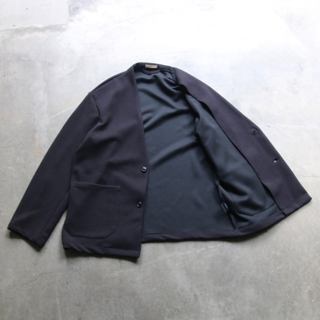 LA MOND,ラモンド,Thermo Twill No Collar Jacket