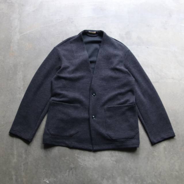 LA MOND,ラモンド,Thermo Twill No Collar Jacket