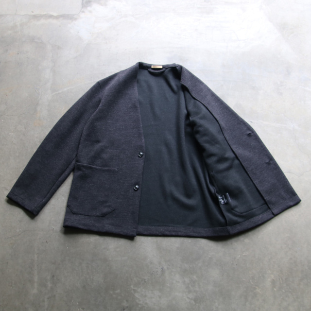 LAMOND ノーカラージャケット ラモンド カーディガン シャツ firmum LAMOND (ラモンド) LM-O-113-TM [THERMO TWILL NO COLLAR JACKET