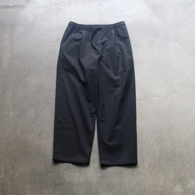 LA MOND.｜ラモンド　ミラノリブ イージーパンツ［ヒロ］ LAMOND（ラモンド） PREMIUM MILANO RIB PANTS(BLACK)の通販
