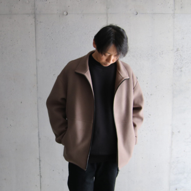 LA MOND,ラモンド,LAMOND 通販,LAMOND 東京取り扱い店舗,WOOL OVER BLOUSON(SUPER140)