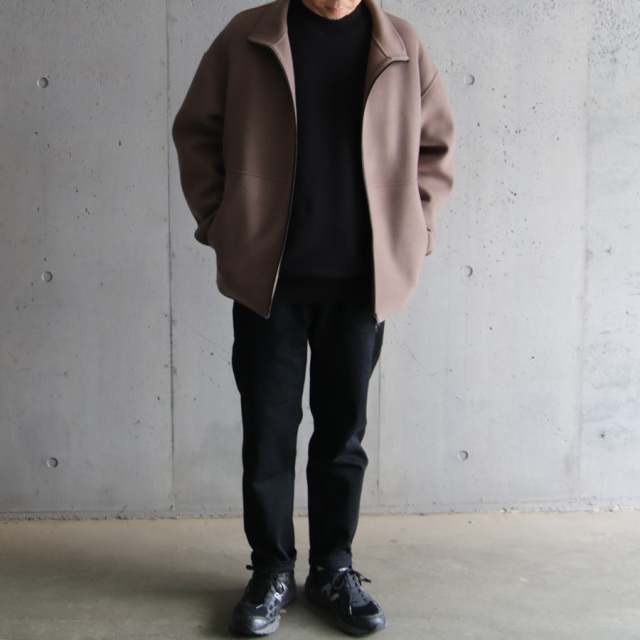 LA MOND,ラモンド,LAMOND 通販,LAMOND 東京取り扱い店舗,WOOL OVER BLOUSON(SUPER140)