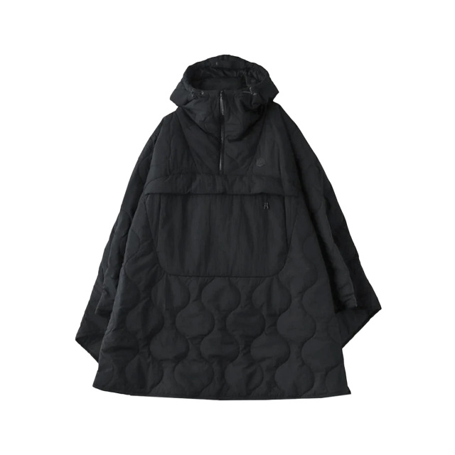 LANTERN （ランタン） [ HEATING PONCHO ] ヒーティングポンチョ (BLACK)