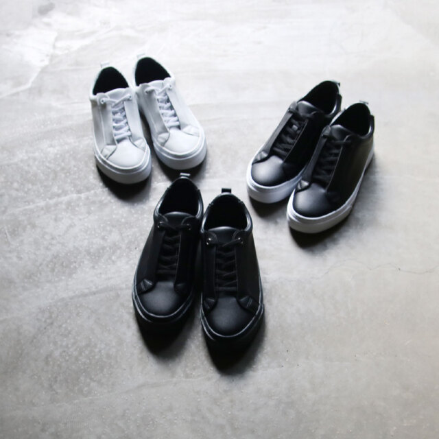 Slack スラック Liberio マイクロファイバーレザースニーカー