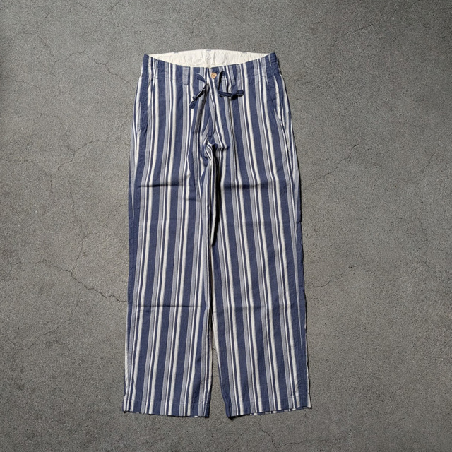 MASTER & CO（マスターアンドコー） [ STRIPED COTTON LONG TOROUSERS
