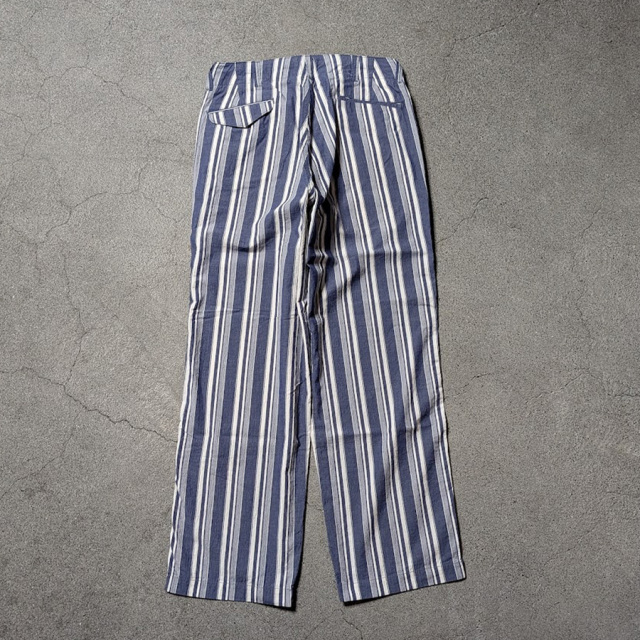 MASTER&CO,マスターアンドコー,MASTER&CO 通販,MASTER&CO 東京取り扱い店舗,striped cotton long trousers/drawstring