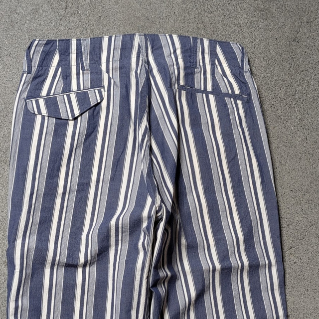 MASTER&CO,マスターアンドコー,MASTER&CO 通販,MASTER&CO 東京取り扱い店舗,striped cotton long trousers/drawstring