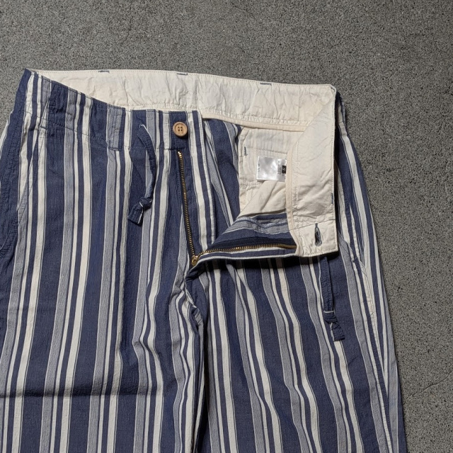 MASTER&CO,マスターアンドコー,MASTER&CO 通販,MASTER&CO 東京取り扱い店舗,striped cotton long trousers/drawstring