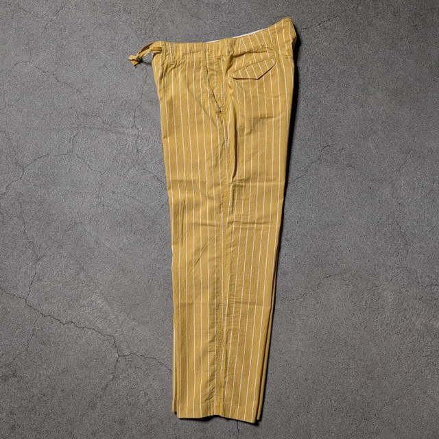 MASTER&CO,マスターアンドコー,MASTER&CO 通販,MASTER&CO 東京取り扱い店舗,striped cotton long trousers/drawstring