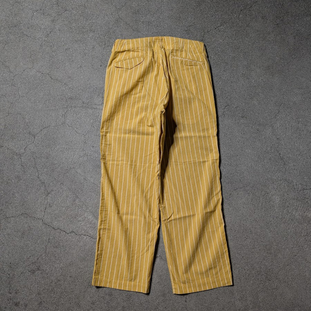 MASTER&CO,マスターアンドコー,MASTER&CO 通販,MASTER&CO 東京取り扱い店舗,striped cotton long trousers/drawstring