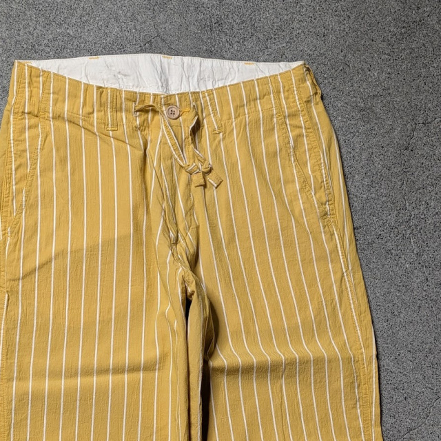 MASTER&CO,マスターアンドコー,MASTER&CO 通販,MASTER&CO 東京取り扱い店舗,striped cotton long trousers/drawstring