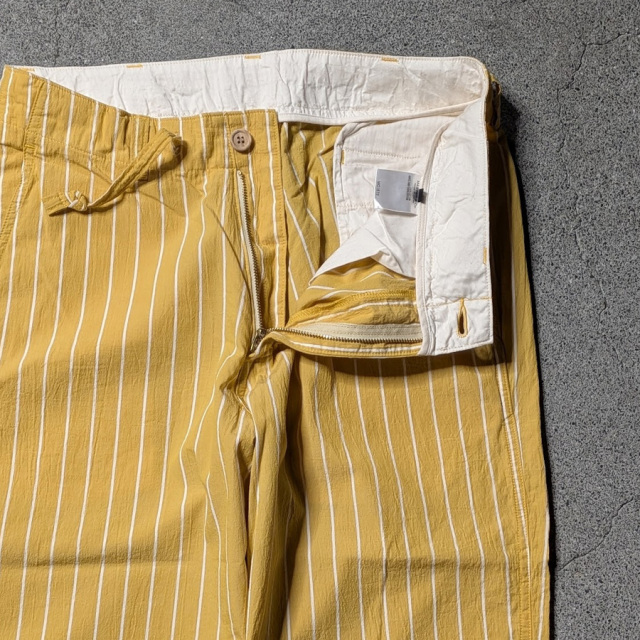 MASTER&CO,マスターアンドコー,MASTER&CO 通販,MASTER&CO 東京取り扱い店舗,striped cotton long trousers/drawstring