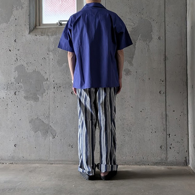 MASTER&CO,マスターアンドコー,MASTER&CO 通販,MASTER&CO 東京取り扱い店舗,striped cotton long trousers/drawstring