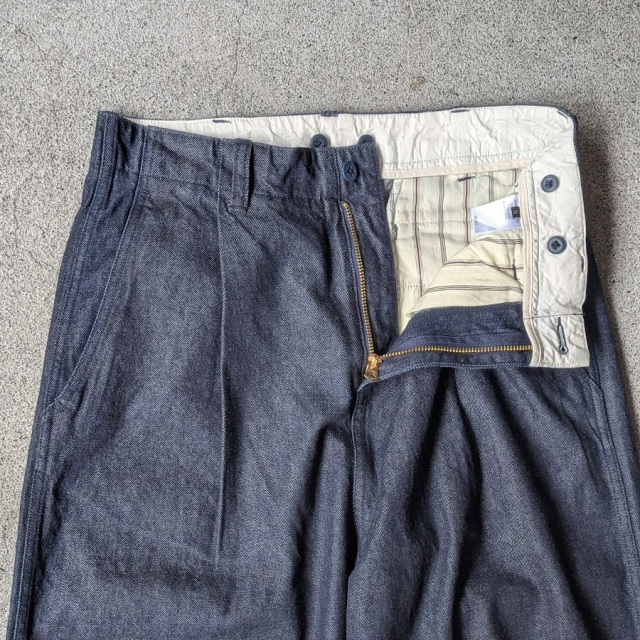 マスターアンドコー master&co.Gジャン MASTER & CO（マスターアンドコー） [ ONE WASHED DENIM WIDE