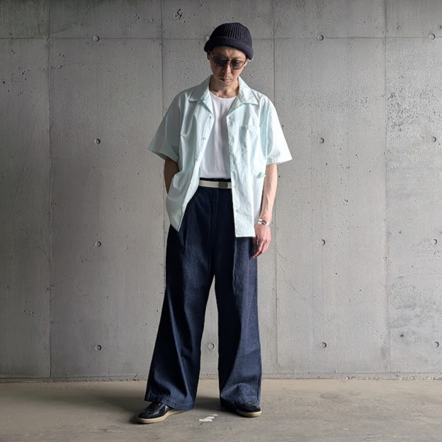 MASTER & CO（マスターアンドコー） [ ONE WASHED DENIM WIDE