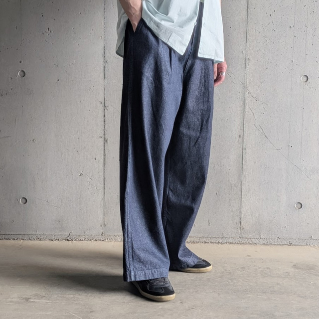 MASTER & CO（マスターアンドコー） [ ONE WASHED DENIM WIDE
