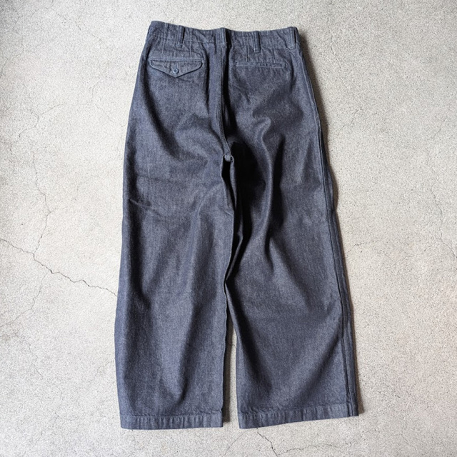 MASTER & CO（マスターアンドコー） [ ONE WASHED DENIM WIDE