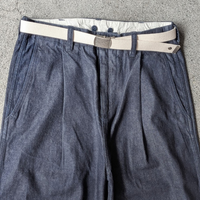MASTER & CO（マスターアンドコー） [ ONE WASHED DENIM WIDE