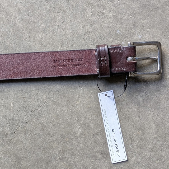 MARTIN FAIZEY,マーティンフェイジー,レザー ベルト,MARTIN FAIZEY 通販,MARTIN FAIZEY 東京,mf saddlery,エムエフサドルリー
