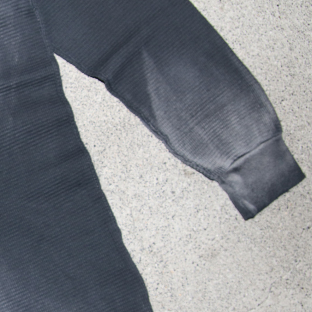 MOOJI MOOJI ,ムージームージー,made in usa,フェード加工,classic waffle thermal aged,moo-25f-9