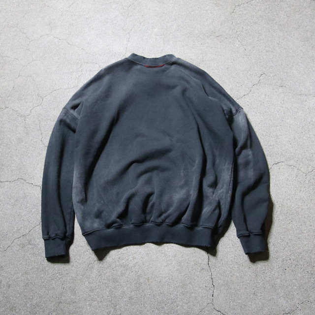 MOOJI MOOJI ,ムージームージー,MOOJI MOOJI 東京取り扱い店舗,MOOJI MOOJI 通販,OVERSIZE KANGAROO POCKET CREW AGED