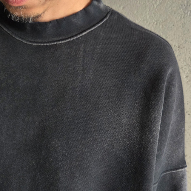 MOOJI MOOJI ,ムージームージー,MOOJI MOOJI 東京取り扱い店舗,MOOJI MOOJI 通販,OVERSIZE KANGAROO POCKET CREW AGED