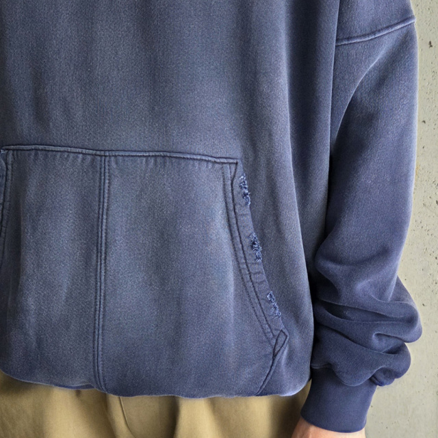 MOOJI MOOJI ,ムージームージー,MOOJI MOOJI 東京取り扱い店舗,MOOJI MOOJI 通販,OVERSIZE KANGAROO POCKET CREW AGED