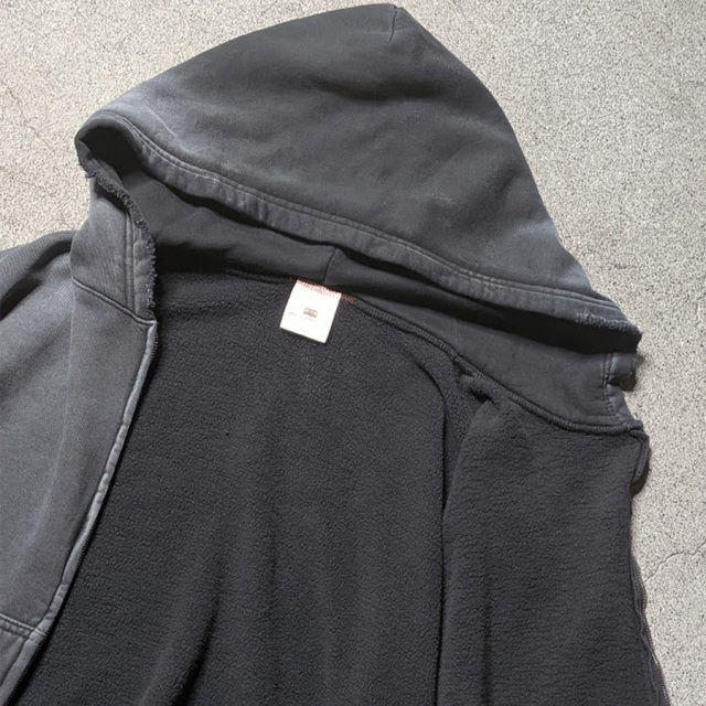 MOOJI MOOJI ,ムージームージー,MOOJI MOOJI 東京取り扱い店舗,MOOJI MOOJI 通販,Oversized Zip Up Hoodie
