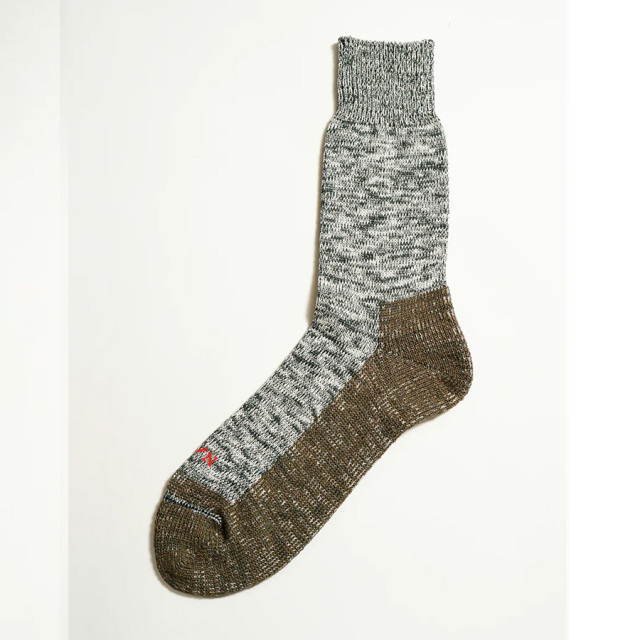 Nigel Cabourn 通販,Nigel Cabourn 東京取り扱い店舗,ナイジェル・ケーボン,リネンコットンパイルソックス,TWO TONE SOCKS