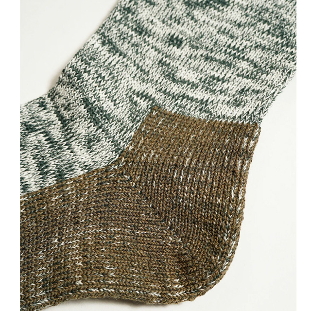 Nigel Cabourn 通販,Nigel Cabourn 東京取り扱い店舗,ナイジェル・ケーボン,リネンコットンパイルソックス,TWO TONE SOCKS