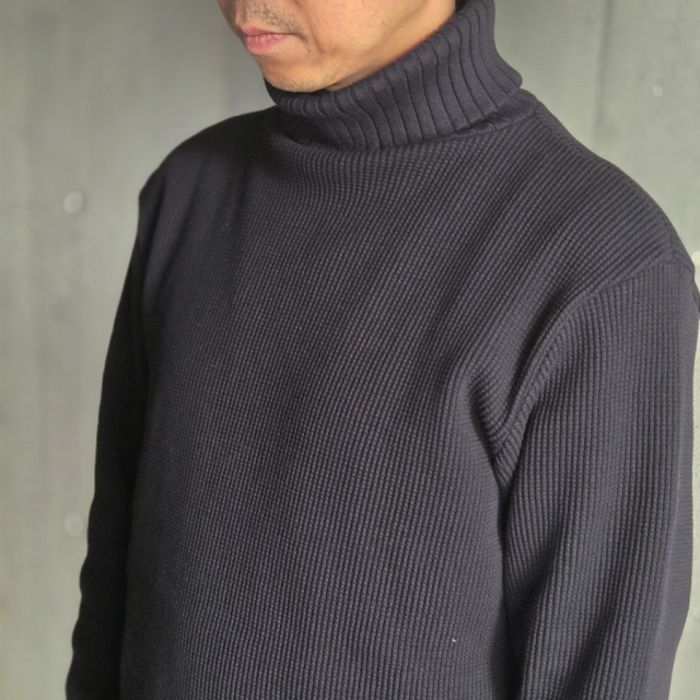 Nigel Cabourn,ナイジェル・ケーボン,タートルネックカットソー,TURTLE NECK WAFFLE,タートルネックワッフル