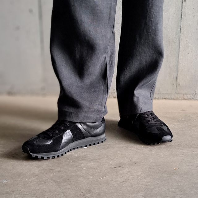 novesta,ノベスタ,GERMAN TRAINER LEATHER TRAIL, BLACK,novesta 通販,novesta 東京取り扱い店舗
