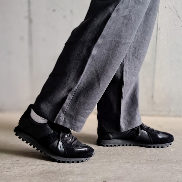 novesta,ノベスタ,GERMAN TRAINER LEATHER TRAIL, BLACK,novesta 通販,novesta 東京取り扱い店舗