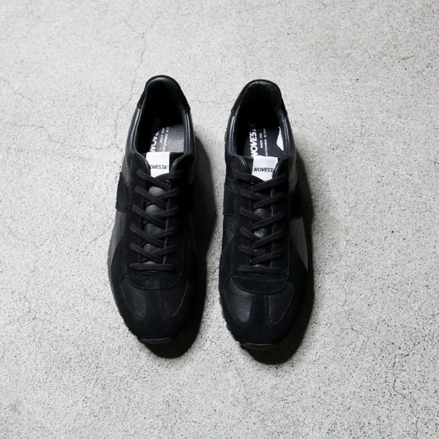 novesta,ノベスタ,GERMAN TRAINER LEATHER TRAIL, BLACK,novesta 通販,novesta 東京取り扱い店舗