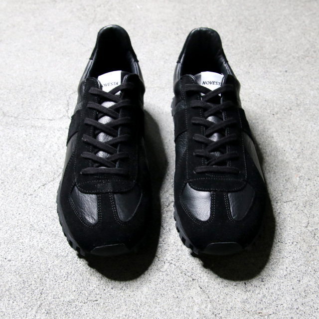 novesta,ノベスタ,GERMAN TRAINER LEATHER TRAIL, BLACK,novesta 通販,novesta 東京取り扱い店舗