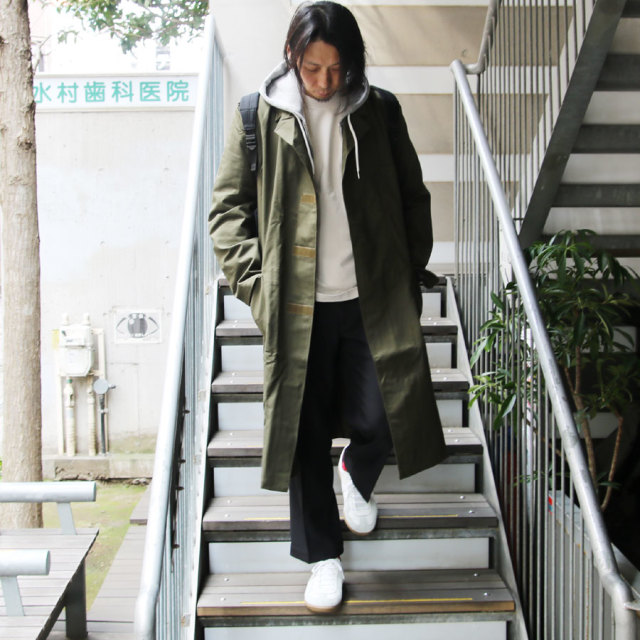 DEAD STOCK,MILITARY,オランダ軍,ミリタリーウエア　コーディネート,40代ファッション