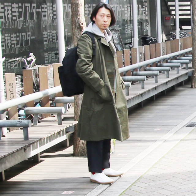 DEAD STOCK,MILITARY,オランダ軍,ミリタリーウエア　コーディネート,40代ファッション