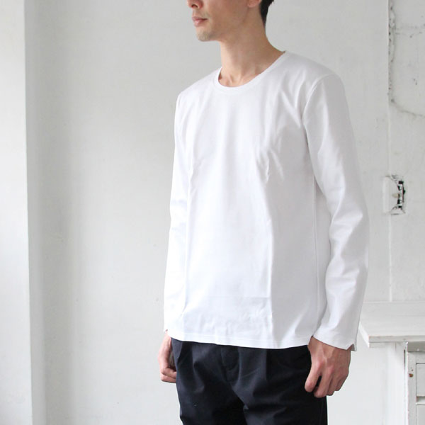 Re made in tokyo japan (アールイーメイドイントウキョウジャパン) No5619ACT 【Tokyo Made Dress Tshirt (Long sleeve)】 Re made in tokyo japan (アールイーメイドイントウキョウジャパン) No5619ACT 【Tokyo Made Dress Tshirt (Long sleeve)】
