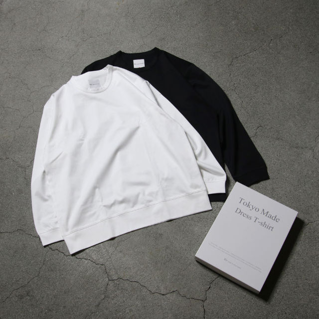 Re 東京取り扱い店舗,Re 通販,Re made in tokyo japan,アールイーメイドイントウキョウジャパン,tokyo made wide dress t (l/s),5024a-ct