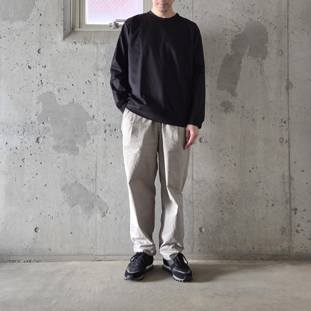 Re 東京取り扱い店舗,Re 通販,Re made in tokyo japan,アールイーメイドイントウキョウジャパン,tokyo made wide dress t (l/s),5024a-ct