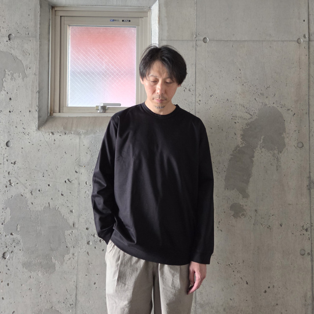 Re 東京取り扱い店舗,Re 通販,Re made in tokyo japan,アールイーメイドイントウキョウジャパン,tokyo made wide dress t (l/s),5024a-ct