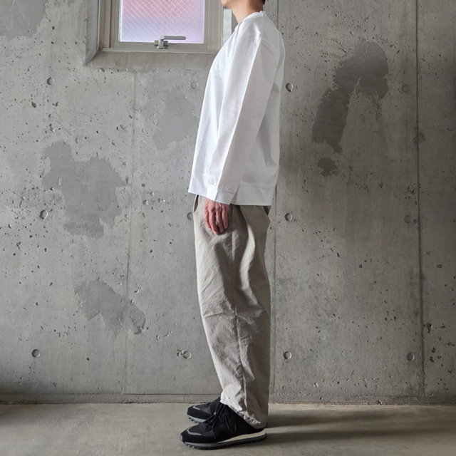 Re 東京取り扱い店舗,Re 通販,Re made in tokyo japan,アールイーメイドイントウキョウジャパン,tokyo made wide dress t (l/s),5024a-ct