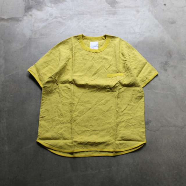 RE MADE IN TOKYO JAPAN フレンチリネンTシャツ RE MADE IN TOKYO JAPAN（アールイー） フレンチリネンTシャツ