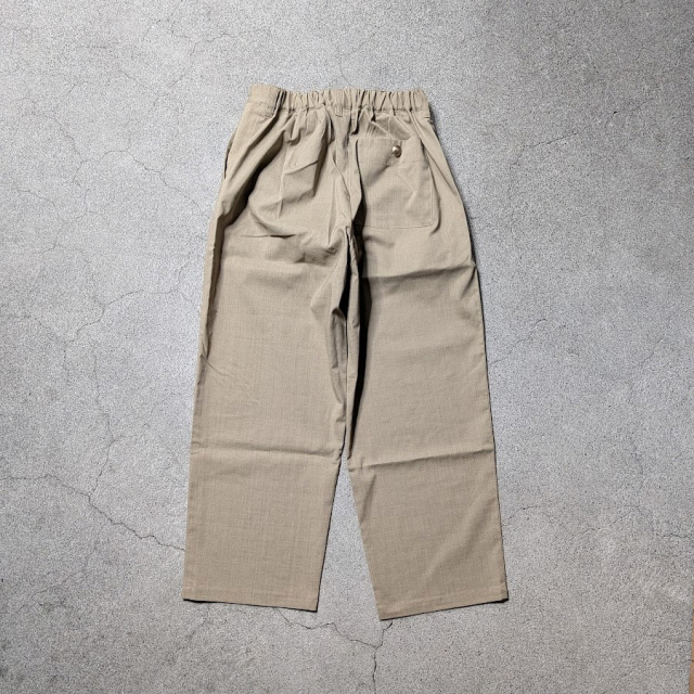 Re 東京取り扱い店舗,Re 通販,Re made in tokyo japan,アールイーメイドイントウキョウジャパン, ramie solotex twill tuck wide pts
